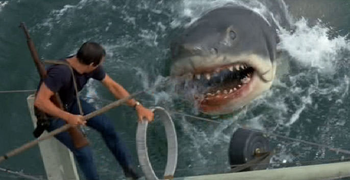Jaws directed by Steven Spielberg