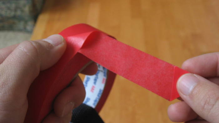 How to Rip and Tab Paper Tape Step 4