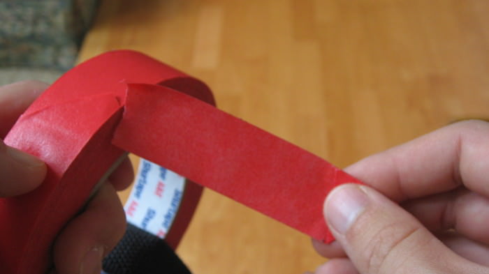 How to Rip and Tab Paper Tape Step 5