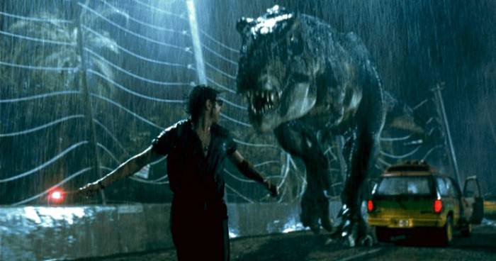Jurassic Park directed by Steven Spielberg