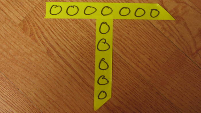 Marking Two Actors with the Same Color Tape Example 2