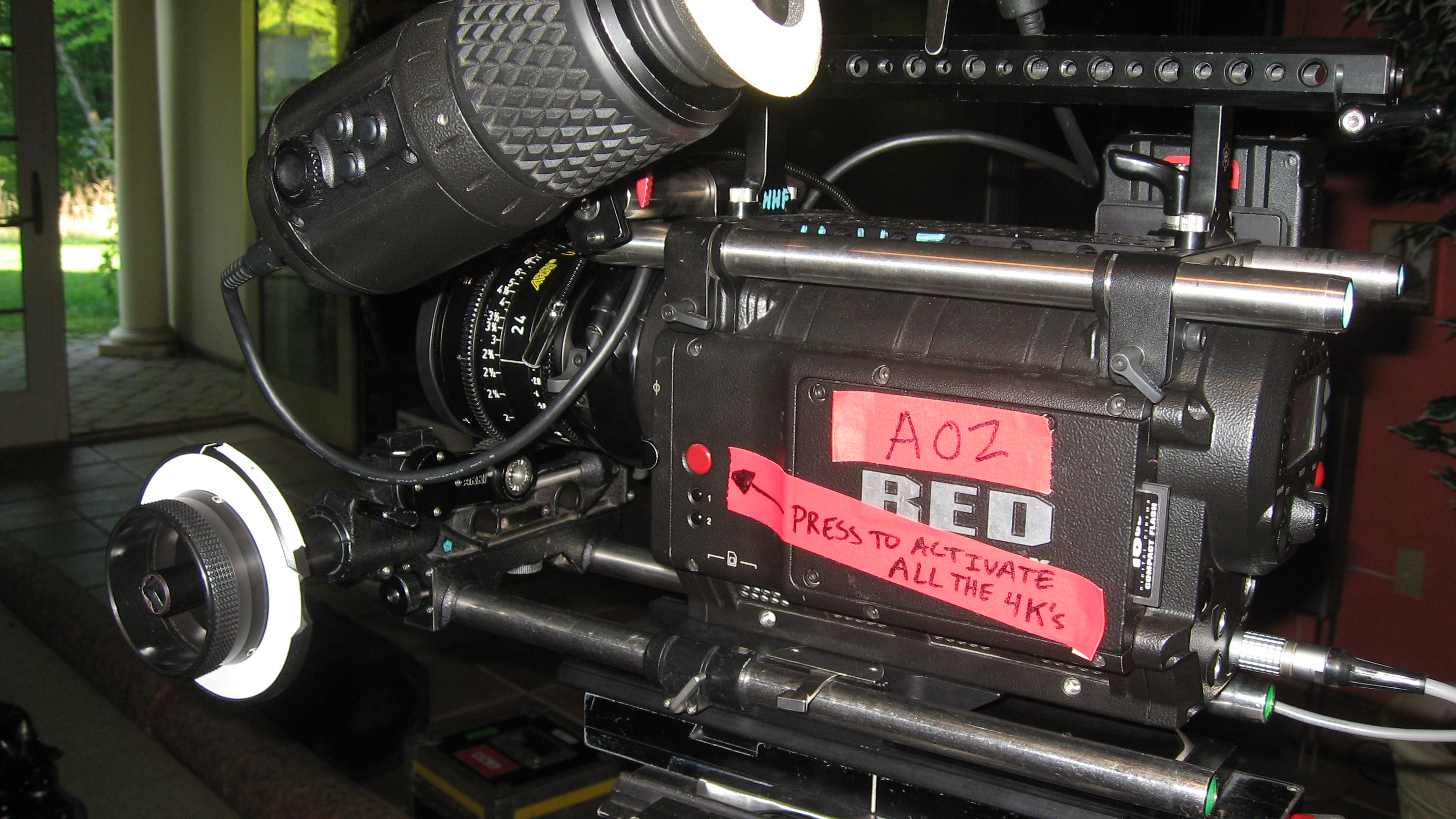big red one camera