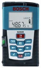 Bosch GLR225 Laser Tape Measure Rangefinder Device