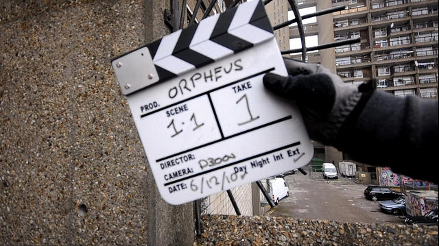 Orpheus Movie Film Slate