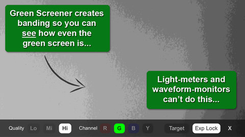 Green Screener Cinematography App Screenshot 1