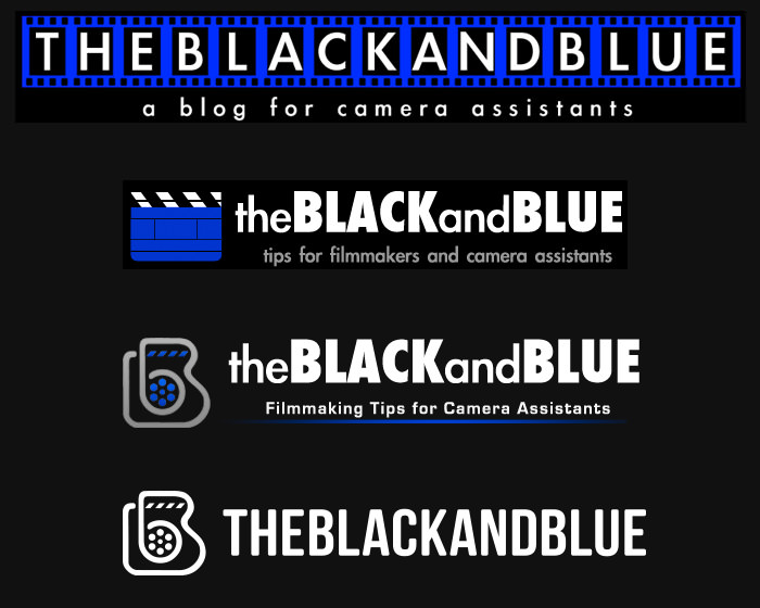 The Black and Blue Logo Variations