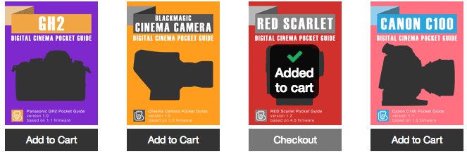 Individual Digital Cinema Pocket Guides Purchases